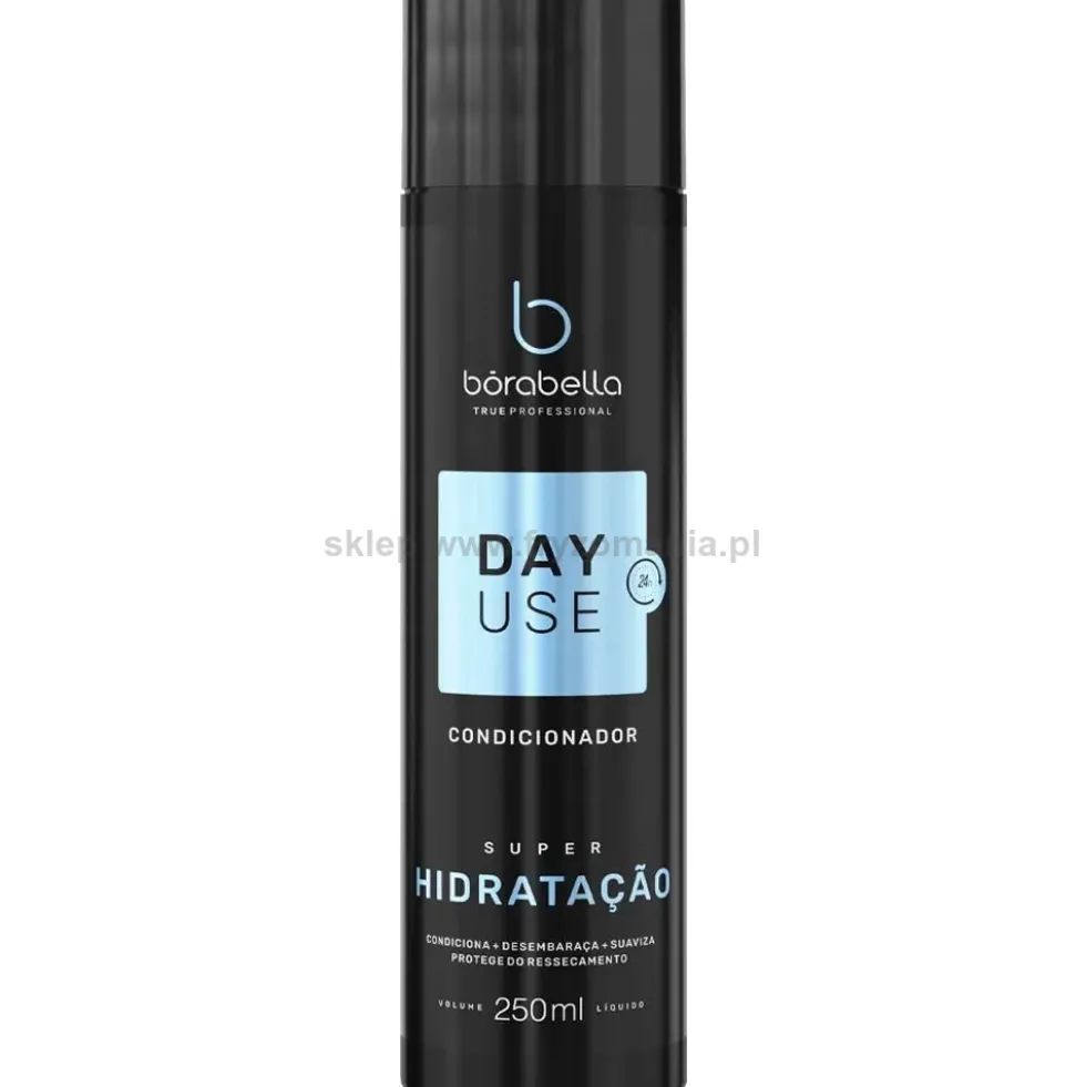 Borabella DayUse Super Hydration - zestaw nawilżający włosy szampon + odżywka 2x250ml i maska 200g