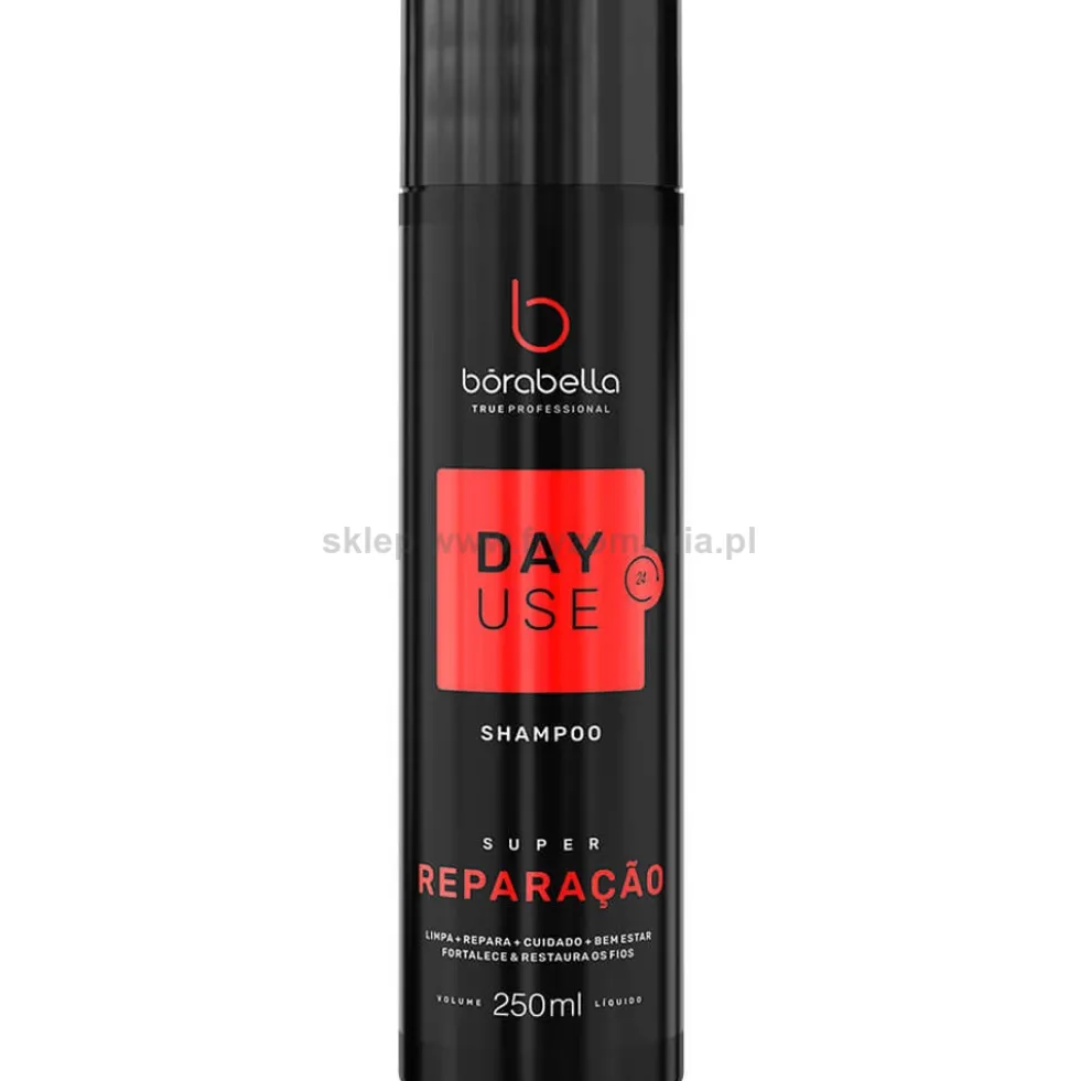 Borabella DayUse Super Repair Szampon do włosów zniszczonych i łamliwych 250ml