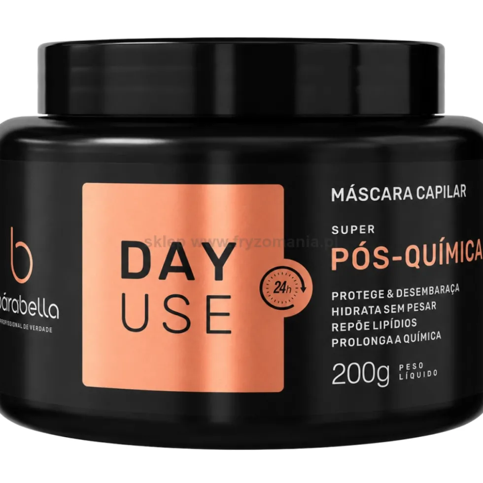 Borabella DayUse - zestaw po nanoplastii, bioplastii, szampon 300ml i maska do włosów 200g