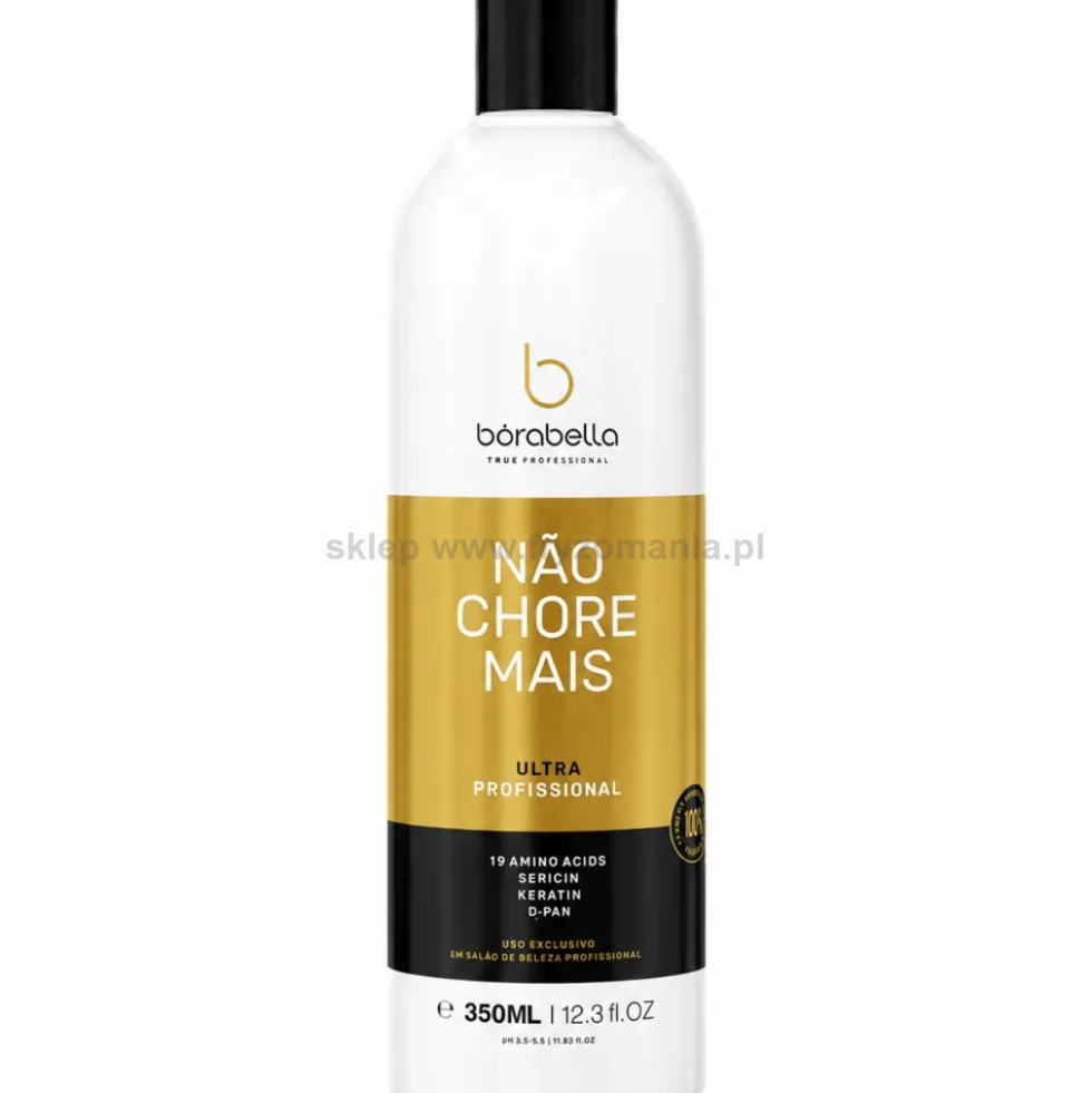 Borabella Not Cry More - zestaw nanoplastia włosów + szampon 2x350ml