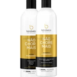 Borabella Not Cry More - zestaw nanoplastia włosów + szampon 2x350ml