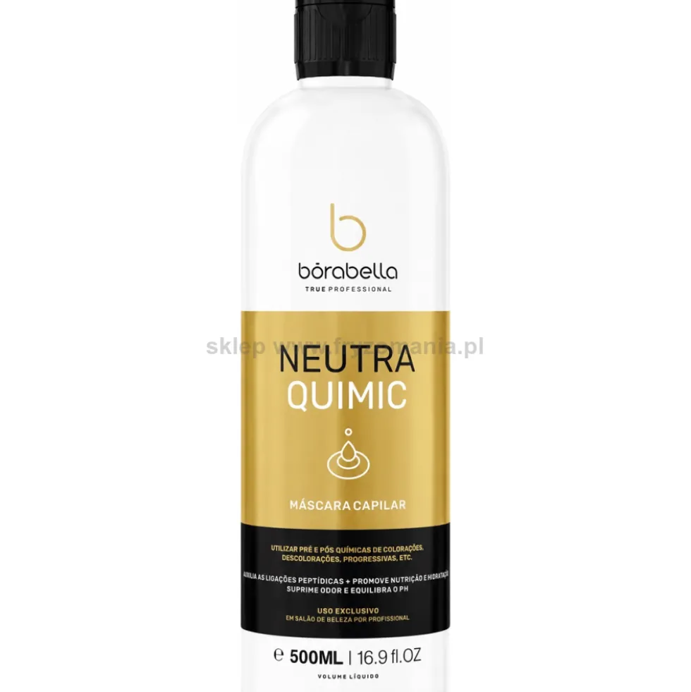 Borabella Not Cry More - zestaw nanoplastia włosów, szampon + neutralizator NeutraQuimic 2x350ml, 500ml