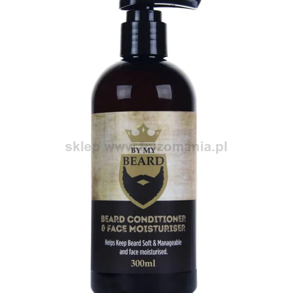 By My Beard Zestaw do brody szampon, odżywka i olejek 2x300ml, 30ml