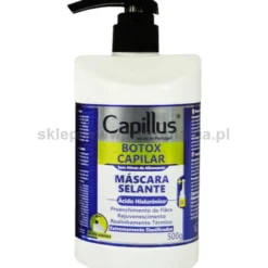 Capillus Botox Capilar Botox na włosy - zestaw szampon i maska 2x500ml + ampułki z kwasem hialuronowym 6x10ml