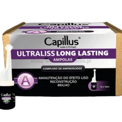 Capillus Ultraliss Long Lasting Ampułki do włosów z kwasem hialuronowym 12x10ml