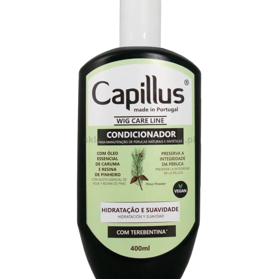 Capillus Wig Care Odżywka do peruk i pasm clip-in, włosy naturalne i syntetyczne 400ml