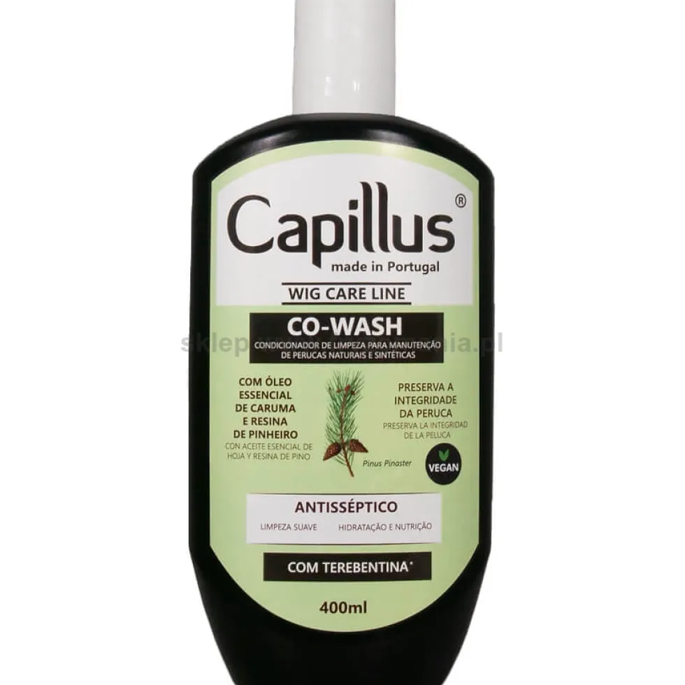 Capillus Wig Care Odżywka oczyszczająca do peruk i pasm clip-in, włosy naturalne i syntetyczne 400ml