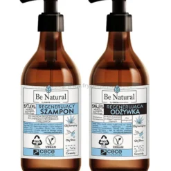 Cece Be Natural Regenerating - zestaw regenerujący włosy zniszczone szampon i odżywka 2 x 270ml