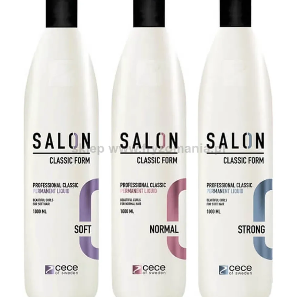CeCe Salon Classic Form Soft / Normal / Strong Płyn do trwałej ondulacji 1000ml