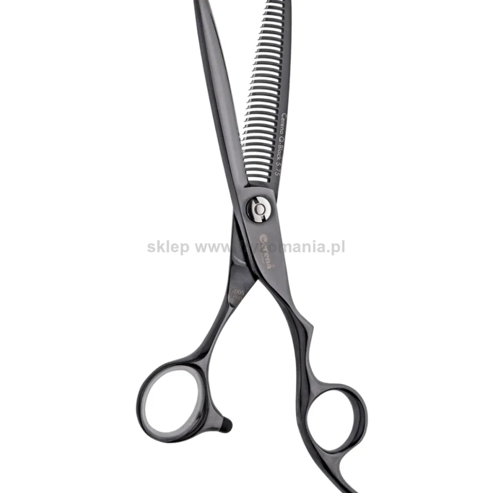 Cerena Solingen Q-Black Offset Degażówki fryzjerskie, 30 zębów 5.75"