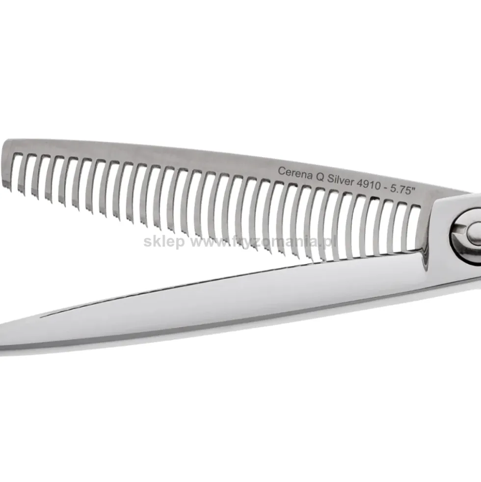 Cerena Solingen Q-Silver #10 Offset Degażówki fryzjerskie, 30 zębów 5.75"
