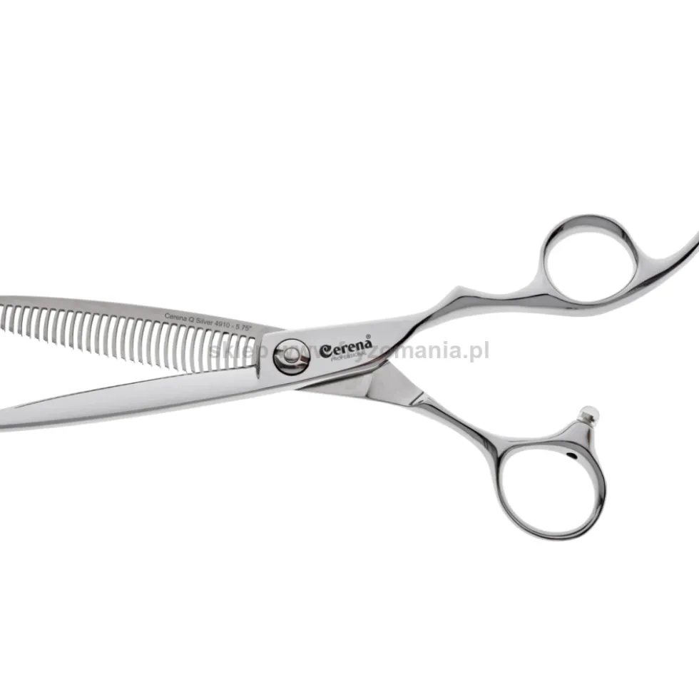 Cerena Solingen Q-Silver #10 Offset Degażówki fryzjerskie, 30 zębów 5.75"