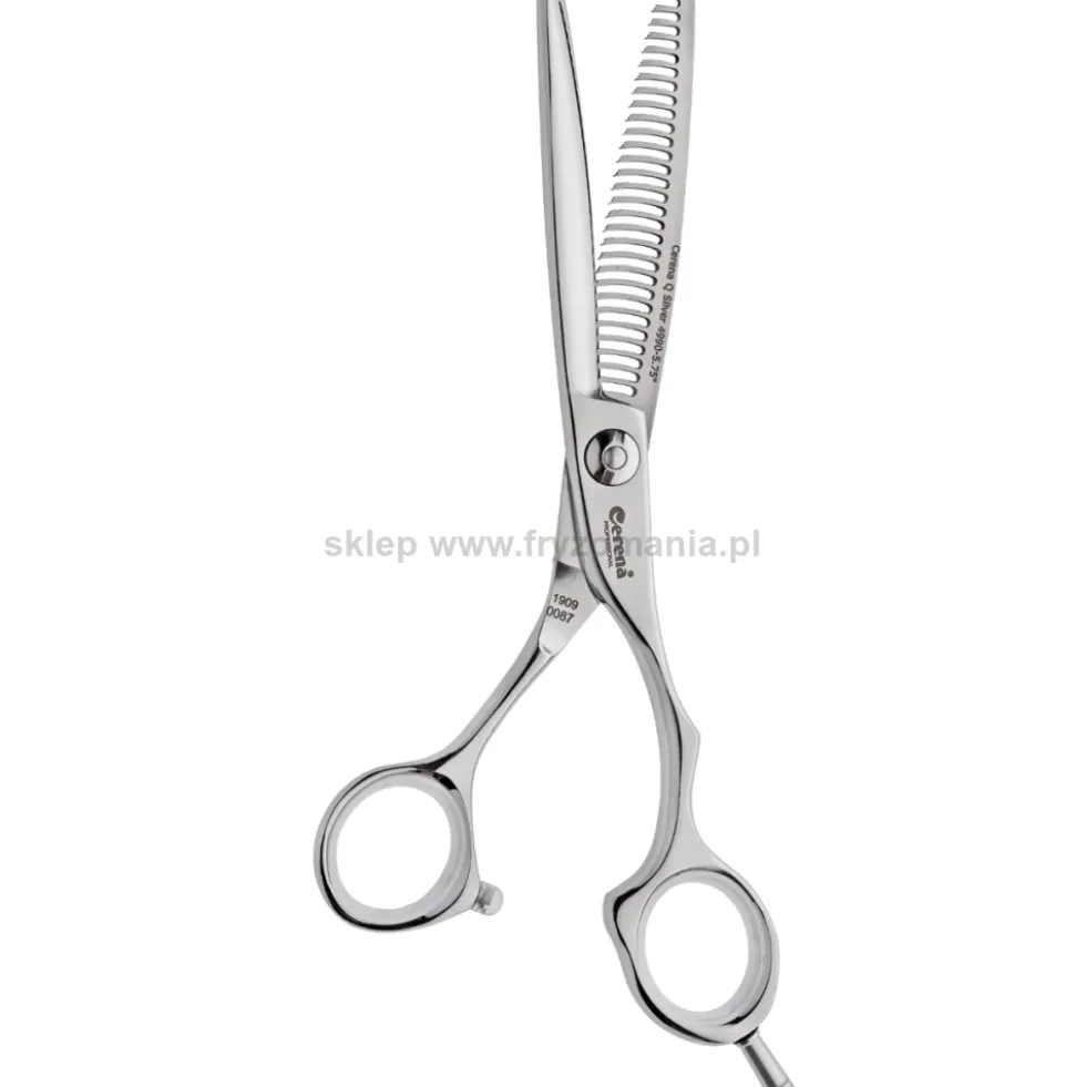Cerena Solingen Q-Silver Offset Degażówki fryzjerskie, 30 zębów 5.75"