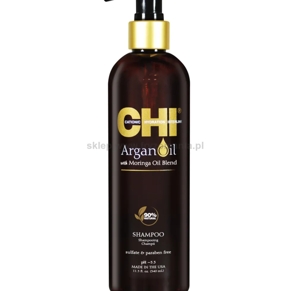 CHI Argan Oil Szampon do włosów z olejkiem arganowym 340ml