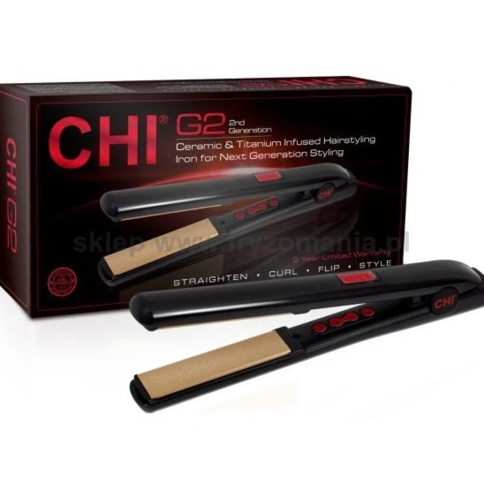 CHI G2 Ceramic & Titanium prostownica do włosów