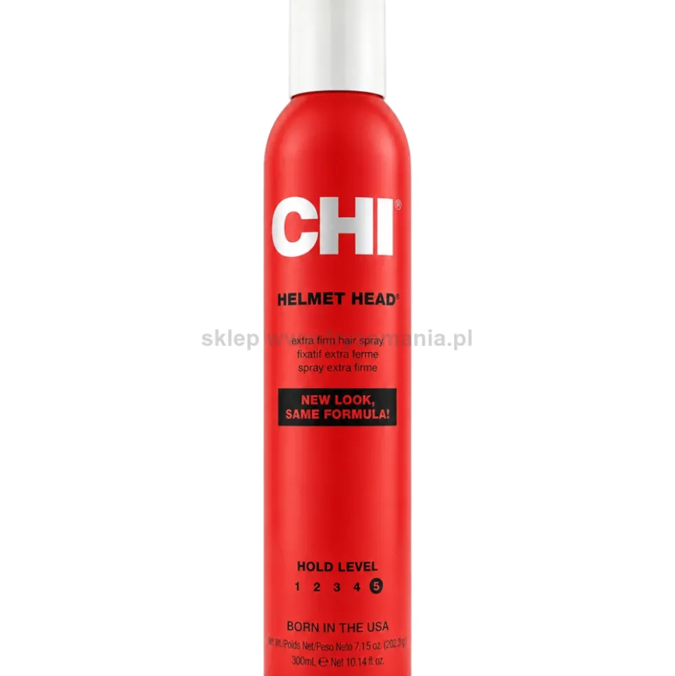 CHI Helmet Head Extra Firm Lakier do włosów nadający objętość, ekstra mocny 300g