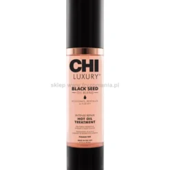CHI Luxury Black Seed Hot Oil Kuracja regenerująca włosy zniszczone i łamliwe 50ml