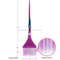Colortrak Aurora Pędzle do farbowania włosów 2 szt.
