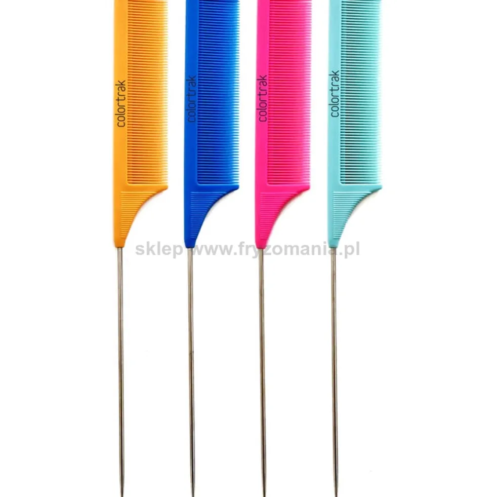 Colortrak Carbon Fiber Combs Grzebień ze szpikulcem, różne kolory