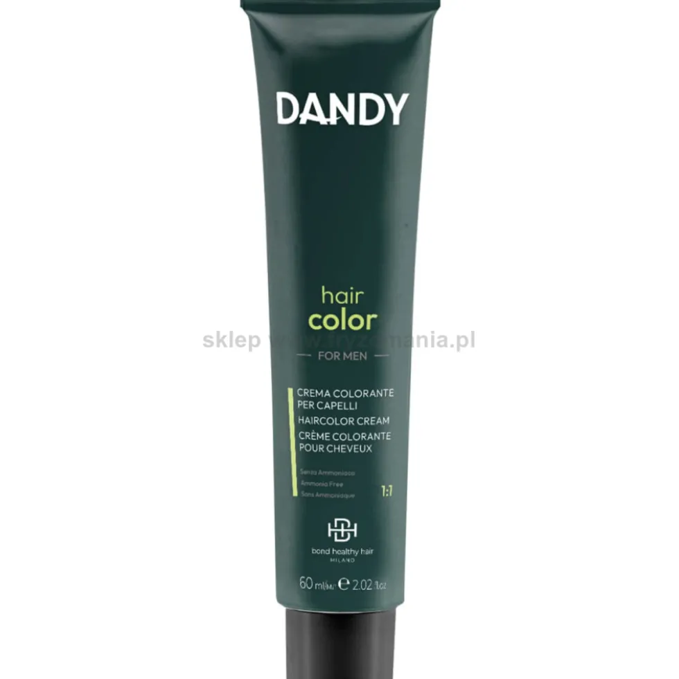 Dandy Hair Color For Men Odsiwiacz do włosów dla mężczyzn 60ml