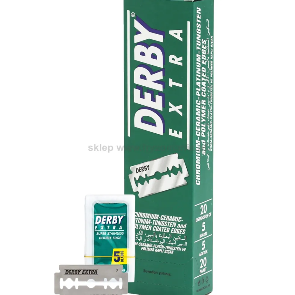 Derby Extra Żyletki do golenia 100szt.