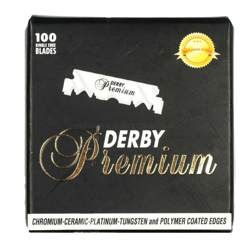 Derby Premium żyletki do brzytwy 100szt.