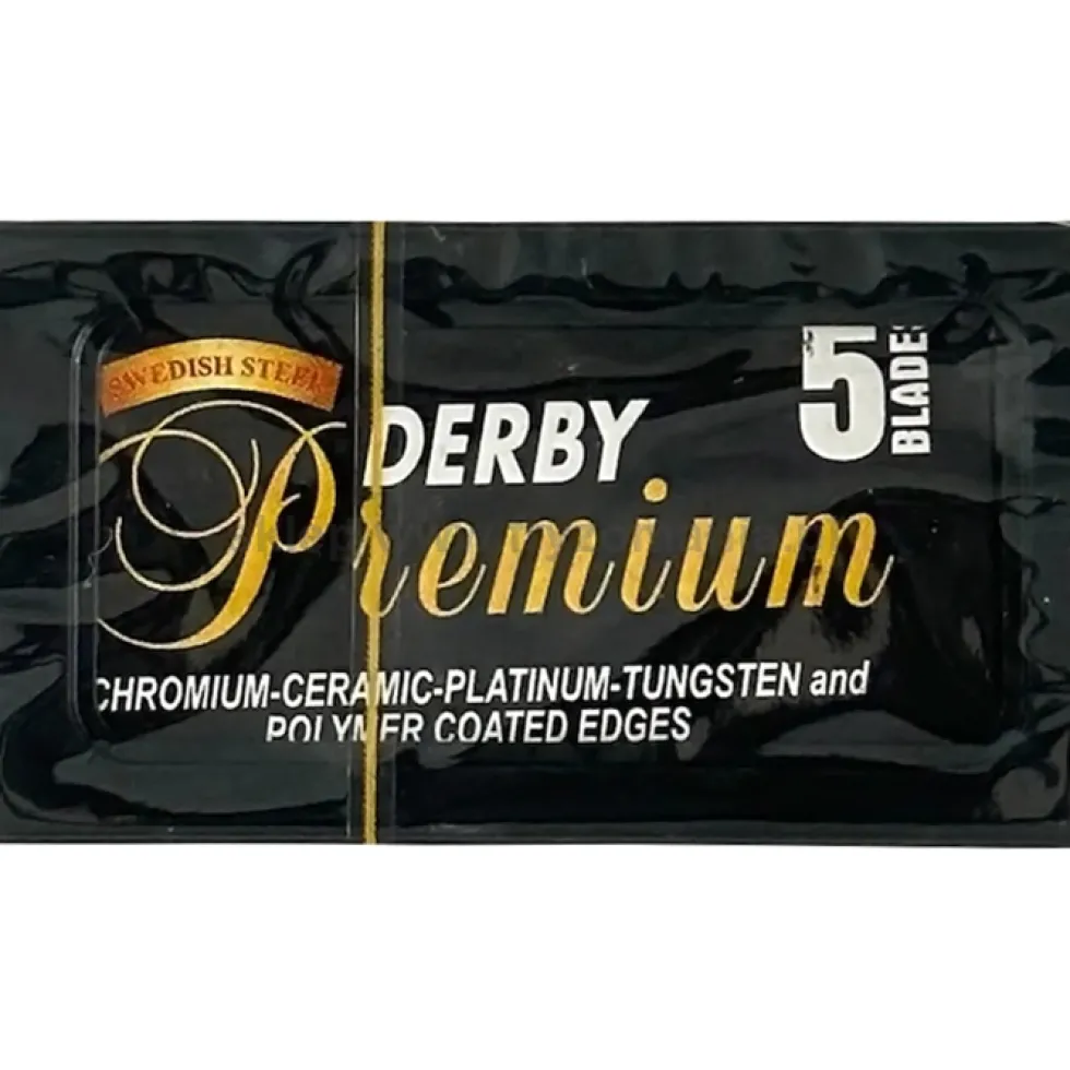 Derby Premium Żyletki do golenia 5szt.