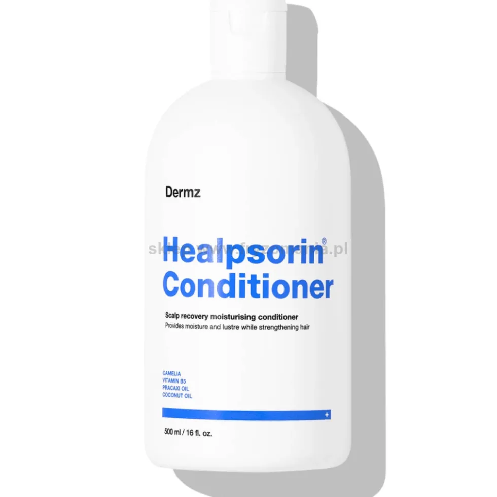 Dermz Healpsorin Odżywka na podrażnioną skórę głowy, wzmacniająca włosy 500ml