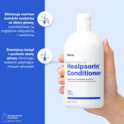 Dermz Healpsorin Odżywka na podrażnioną skórę głowy, wzmacniająca włosy 500ml