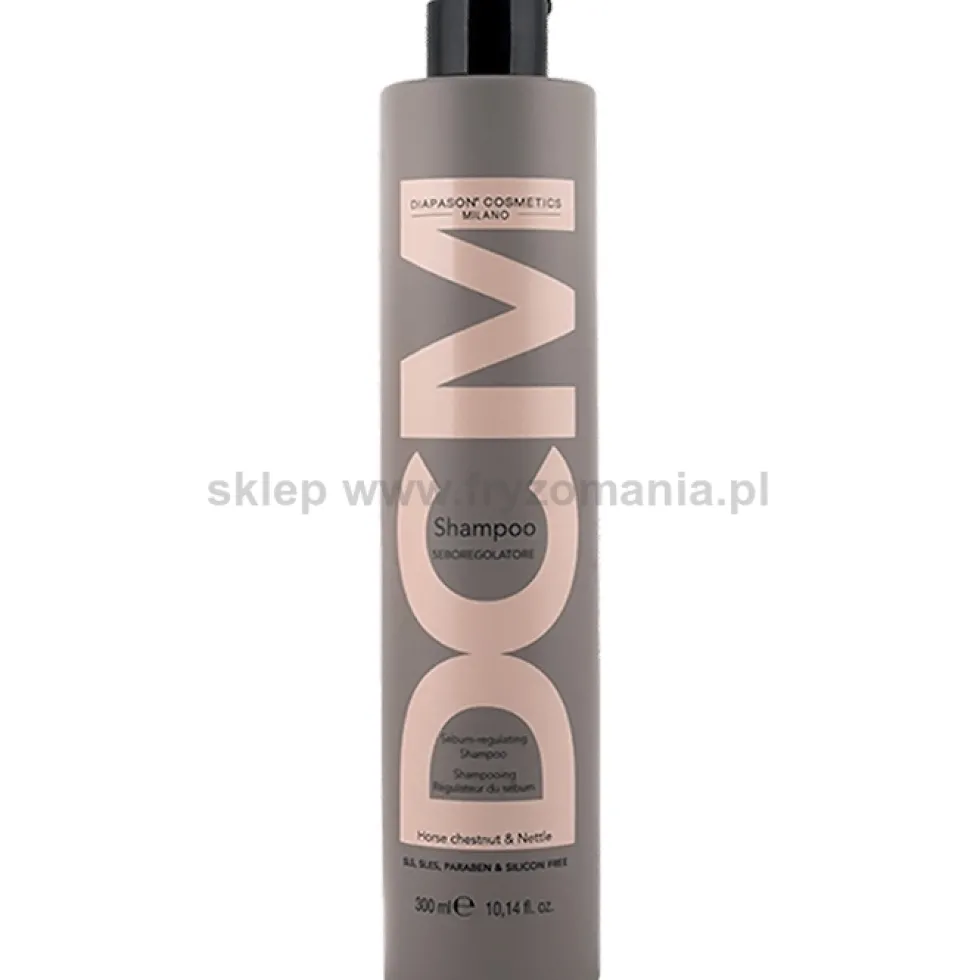 Diapason Seboregolatore Szampon do włosów przetłuszczających się 300ml