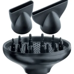 Diva Atmos Atom 2 Suszarka do włosów z dyfuzorem, czarna 2000W
