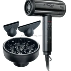 Diva Atmos Ultra 2 Suszarka do włosów z dyfuzorem, czarna 2000W