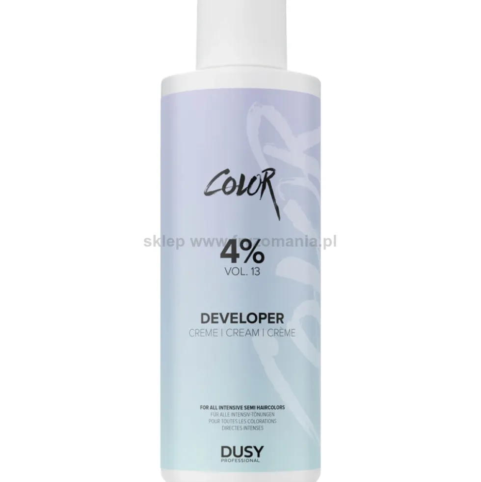 Dusy Professional Color Developer Creme Oksydant do farb 1,9%, 3%, 4%, 6%, 9%, 12% 1000ml