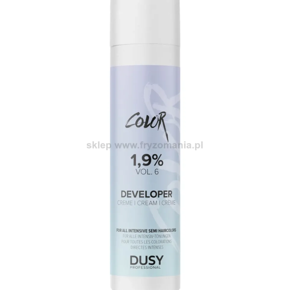 Dusy Professional Color Developer Creme Oksydant do farb 1,9%, 3%, 4%, 6%, 9%, 12% 250ml