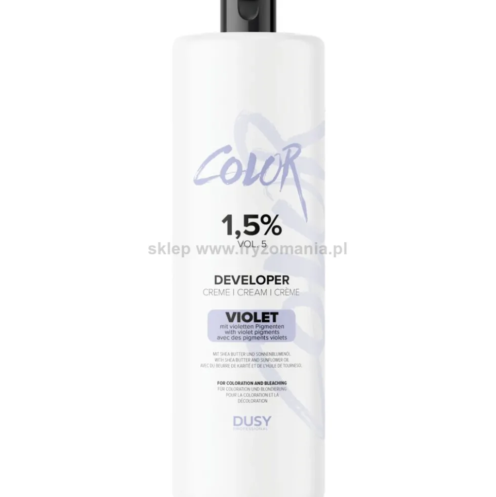 Dusy Professional Color Developer Violet Oksydant do farb 1,5%, 7,5% 1000ml