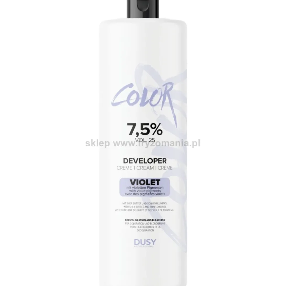 Dusy Professional Color Developer Violet Oksydant do farb 1,5%, 7,5% 1000ml