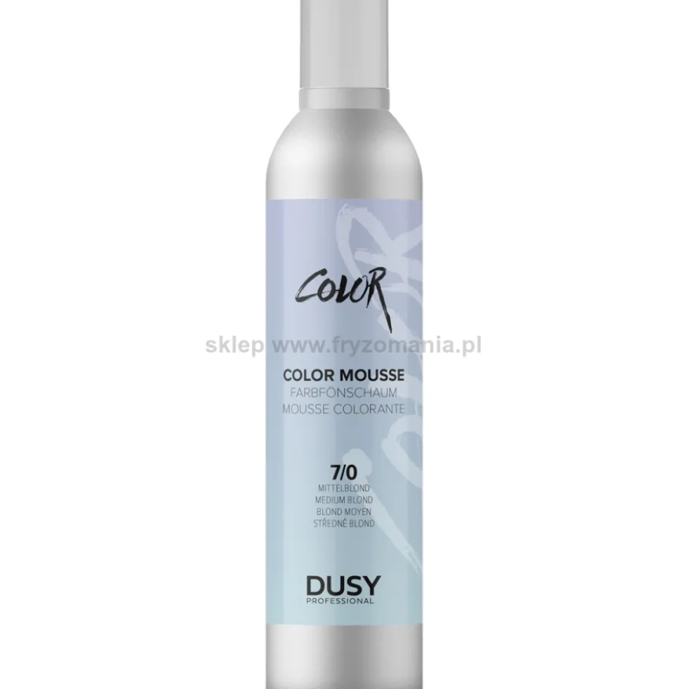 Dusy Professional Color Mousse Pianka koloryzująca do włosów 200ml