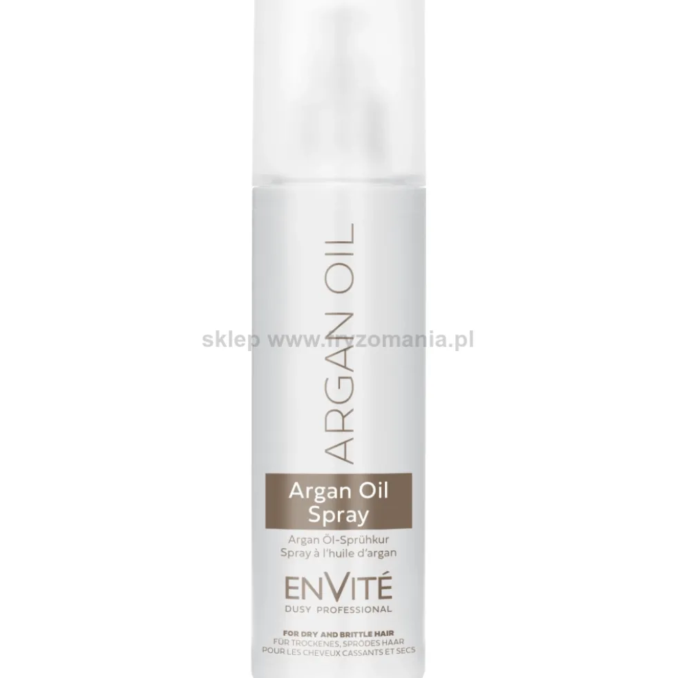 Dusy Professional Envite Argan Oil Spray do włosów suchych i łamliwych 200ml