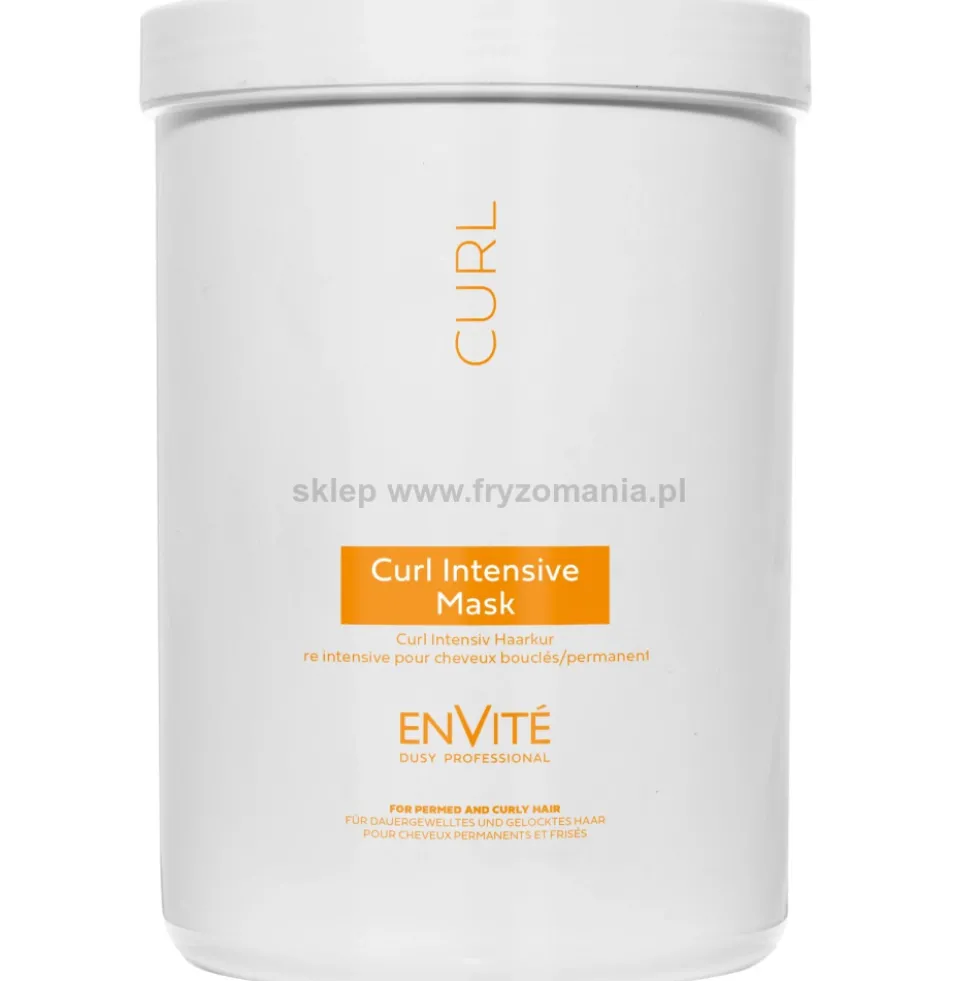 Dusy Professional Envite Curl Intensive Maska do włosów kręconych 1000ml