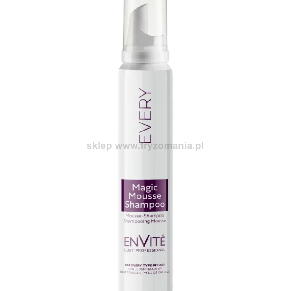 Dusy Professional Envite Every Magic Mousse Szampon do włosów w piance 100ml