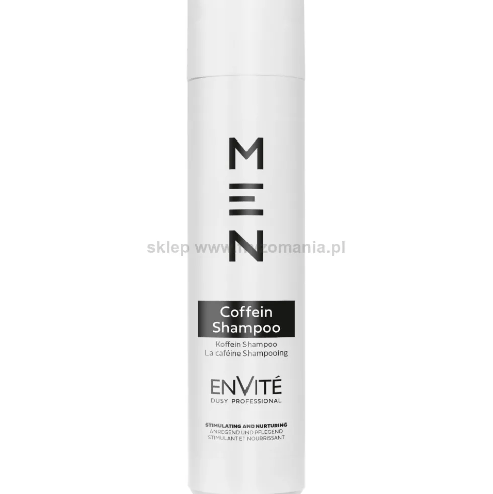 Dusy Professional Envite Men Coffein Szampon pobudzający porost włosów dla mężczyzn 250ml