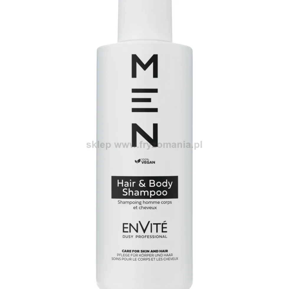 Dusy Professional Envite Men Hair&Body Szampon do włosów i ciała dla mężczyzn 1000ml
