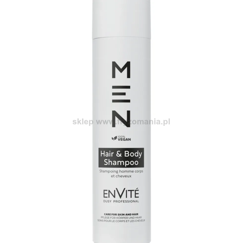 Dusy Professional Envite Men Hair&Body Szampon do włosów i ciała dla mężczyzn 250ml