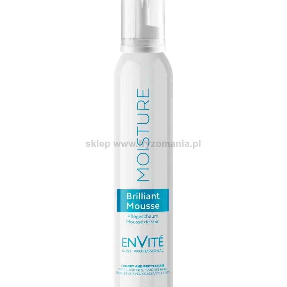 Dusy Professional Envite Moisture Brilliant Pianka nawilżająca do włosów 200ml