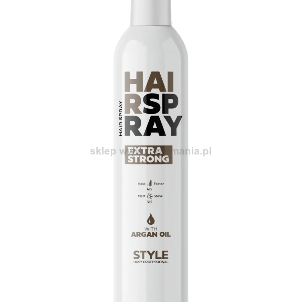 Dusy Professional Style Hair Spray Extra Strong Lakier do włosów bardzo mocny 400ml