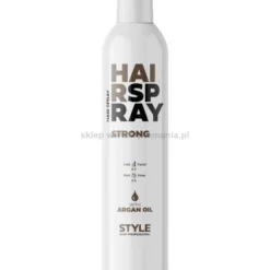 Dusy Professional Style Spray Lakier do włosów z olejkiem arganowym, mocny 400ml