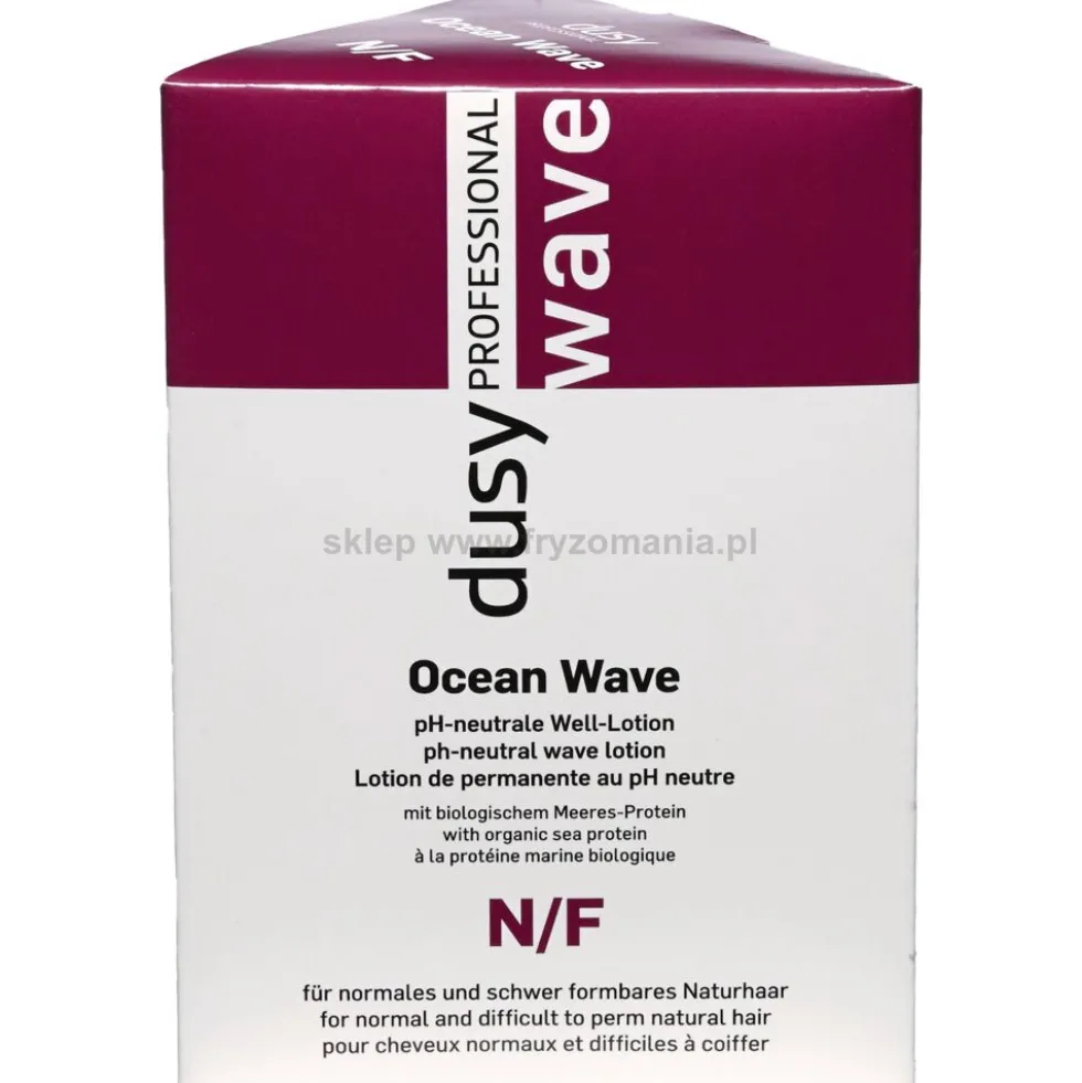 Dusy Professional Wave Ocean N/F Zestaw do modelowania włosów normalnych i trudnych