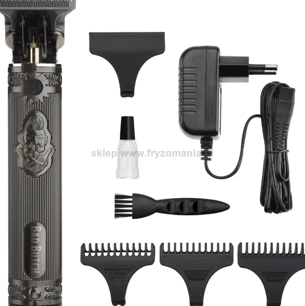 Efalock Professional Barber Bad Butch T-blade Trymer do włosów, bezprzewodowy