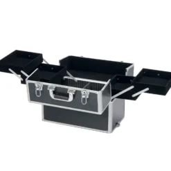 Efalock Professional Black Molly Kufer fryzjerski, kosmetyczny na kółkach
