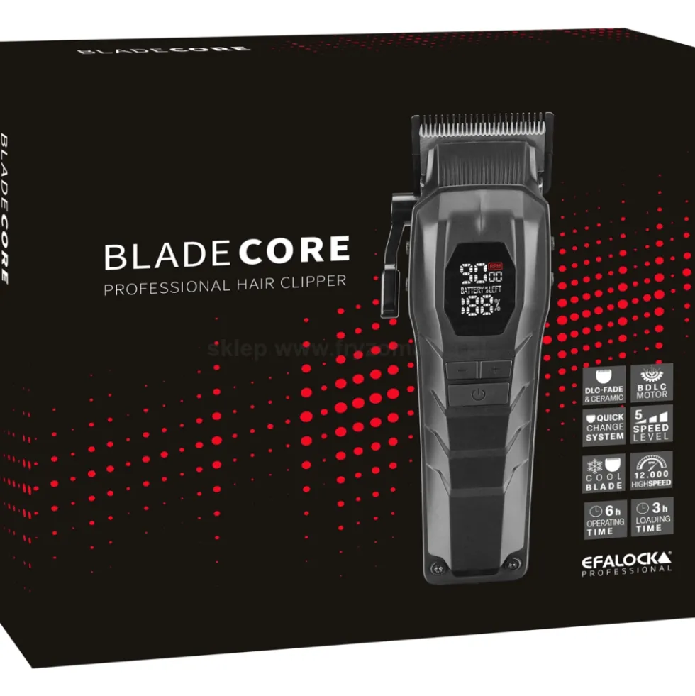 Efalock Professional Bladecore Maszynka do włosów bezprzewodowa